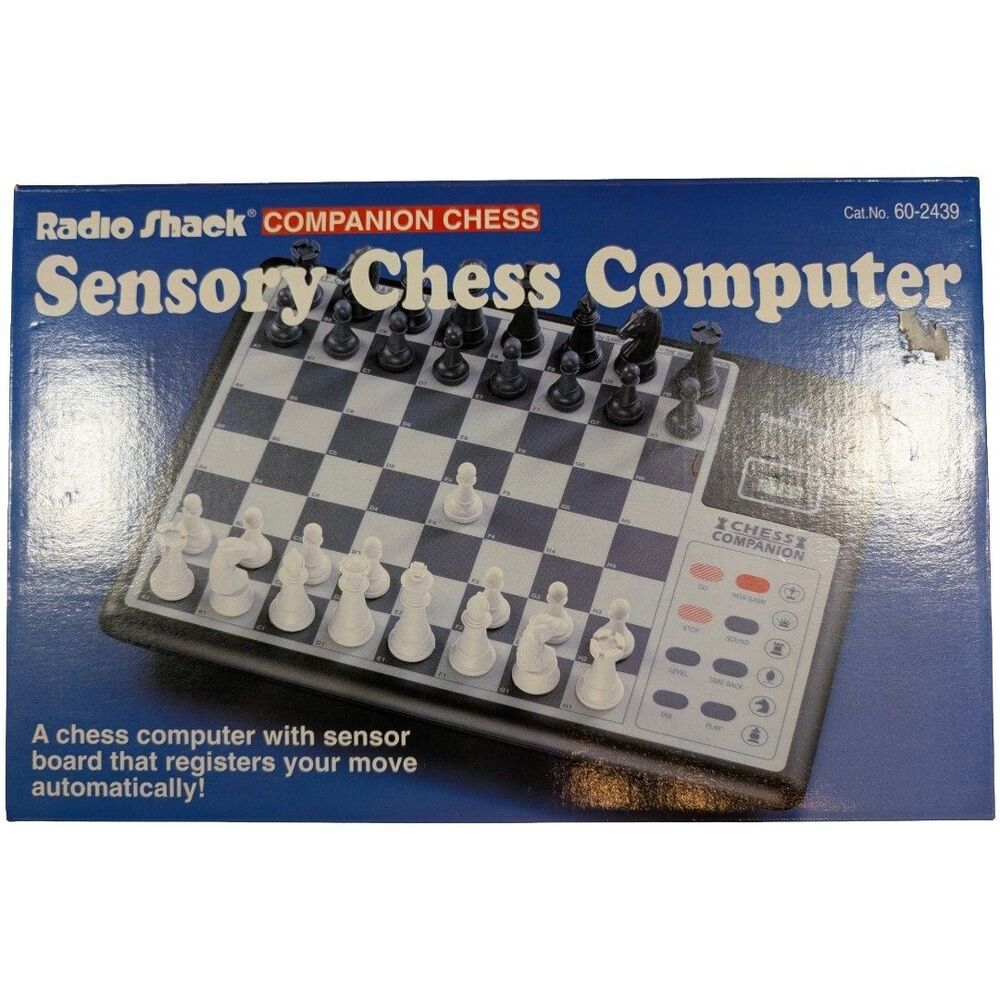 Vintage Radio Shack Companion Sensory Chess Computer 60-2439 Tested Complete